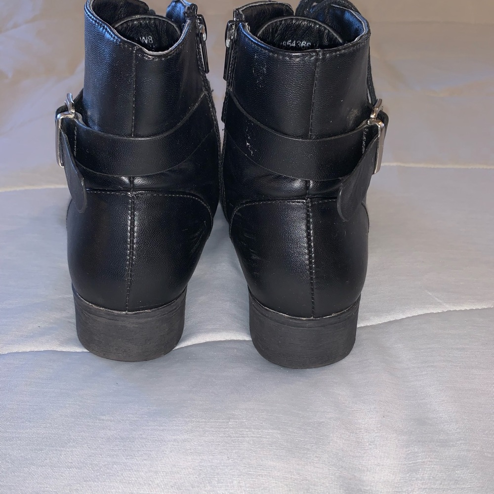 Hot Topic Mad House Buckle Boots size 8 - Picture 5 of 11